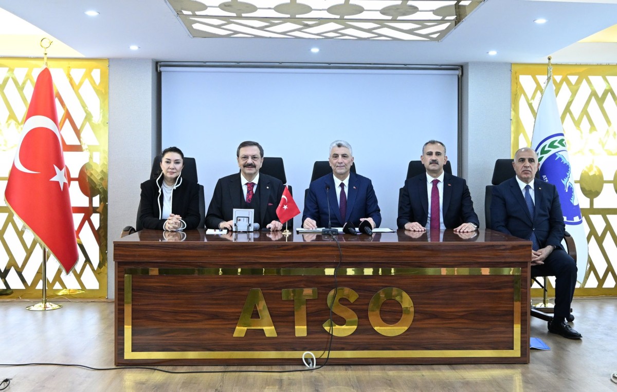 Hisarcıklıoğlu’ndan  ATSO’ya Övgü Dolu Sözler: “Geleceği İnşa Ediyorsunuz”
