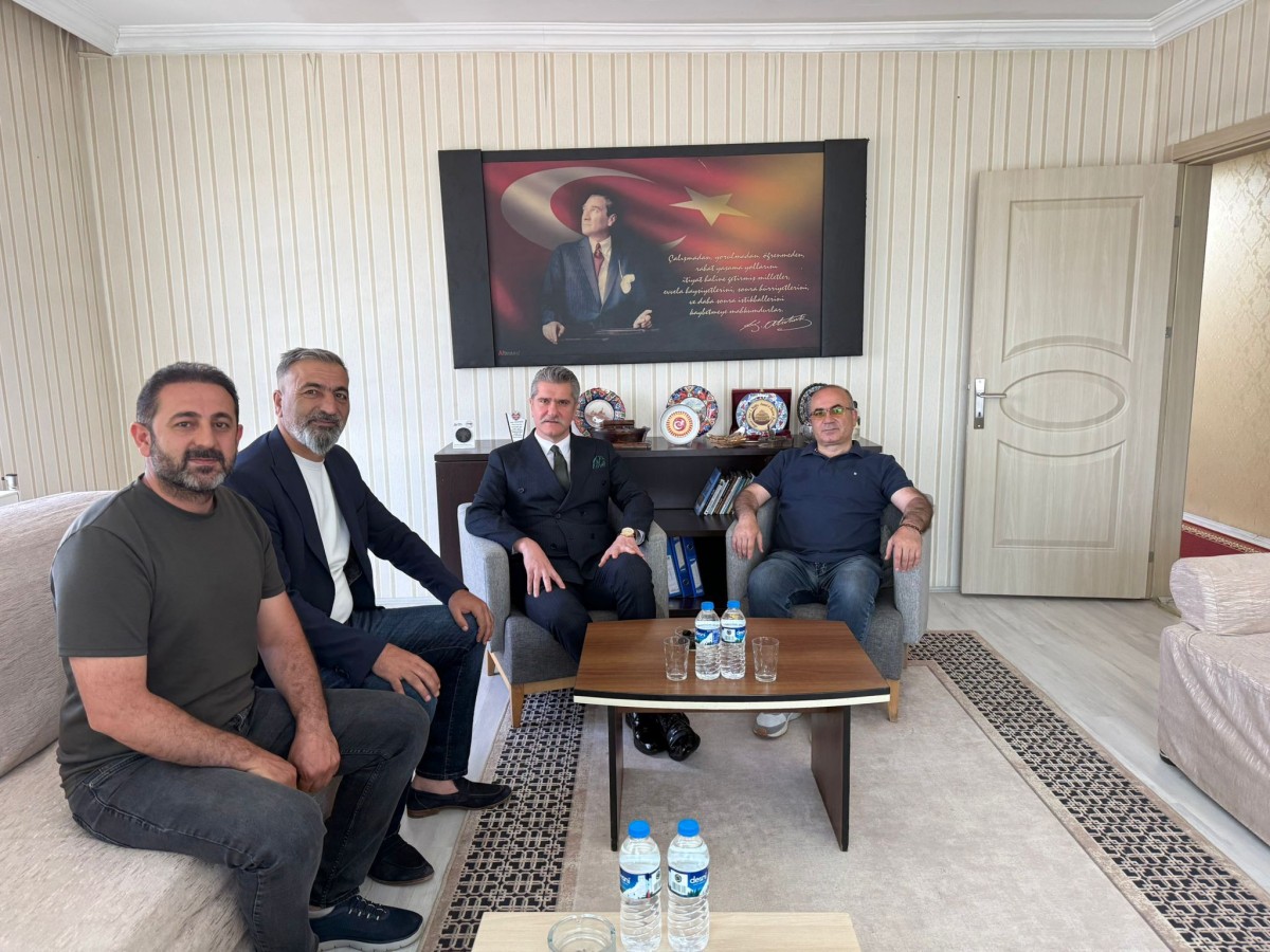 Ağrı’ya Veda Eden Başsavcı Adem Çalış’tan Ağrı Basın Birliği’ne Ziyaret