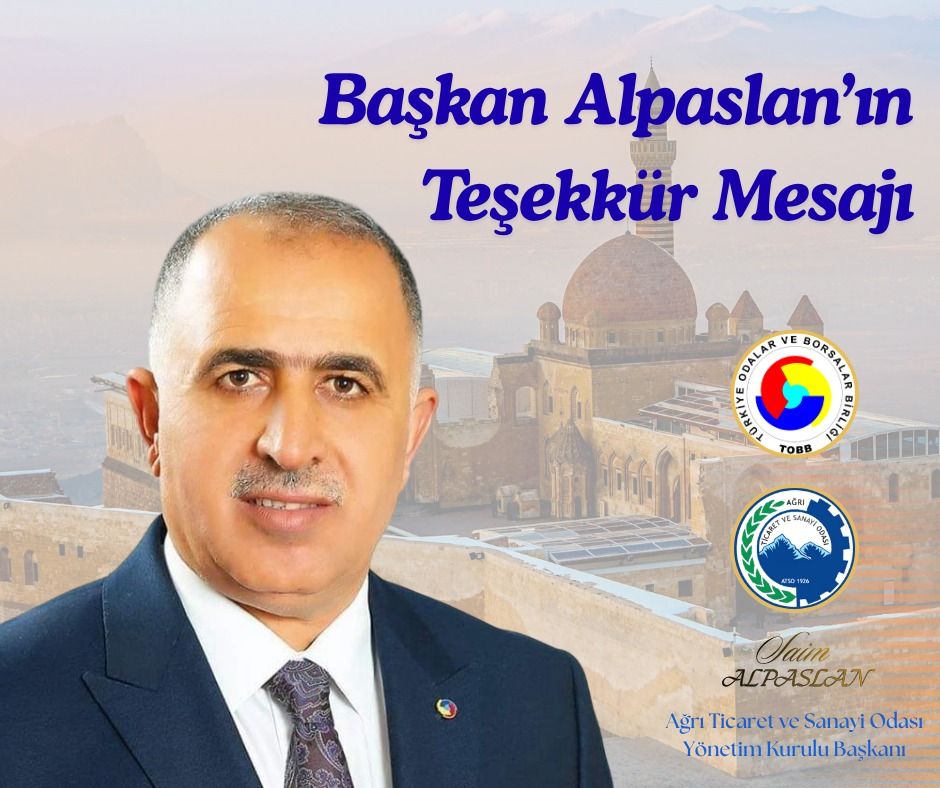Ağrı Ekonomisine Güç Veren Ziyaret: ATSO Başkanı Alpaslan’dan Teşekkür