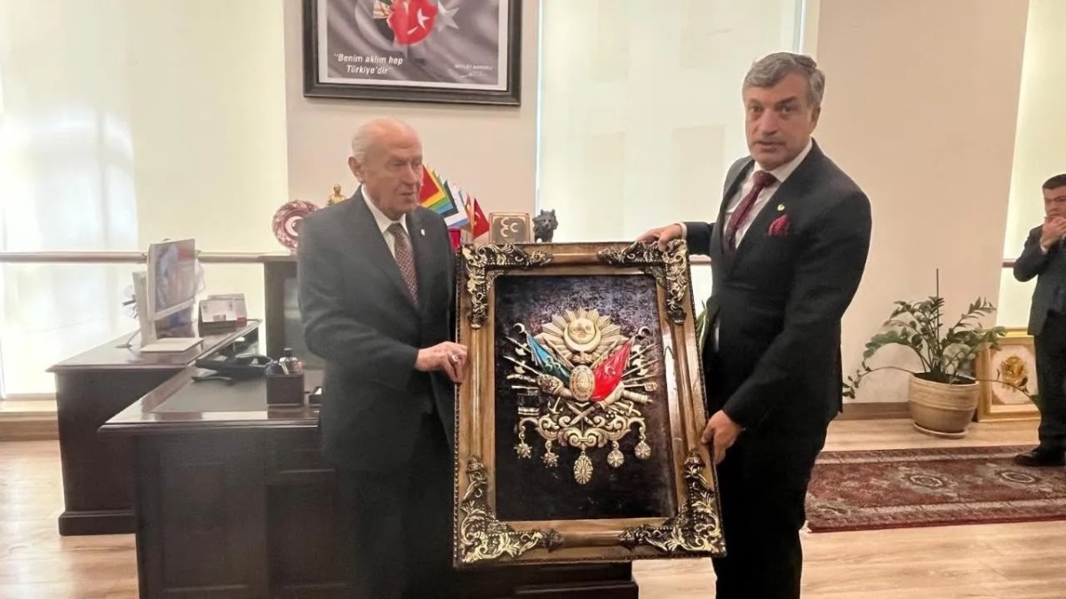DTSO Başkanı Cemal Can ve Bölge Temsilcileri Bahçeli’yi Ziyaret Etti